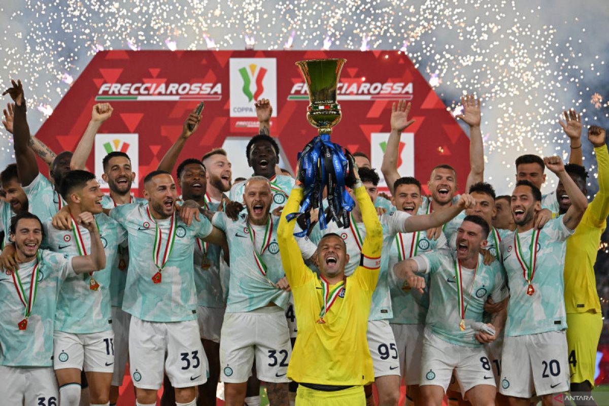 Inter Milan juara Coppa Italia