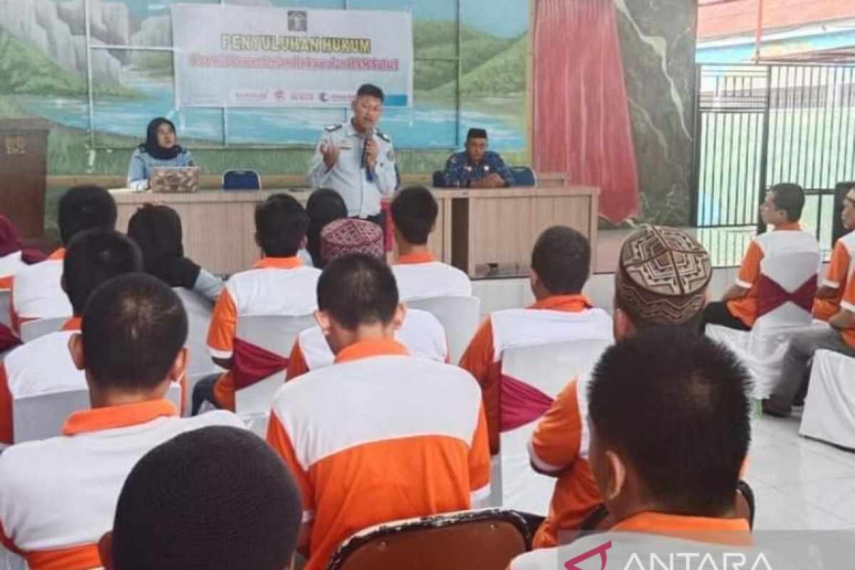 Kemenkumham Sulsel sosialisasikan layanan bantuan hukum gratis di Lapas