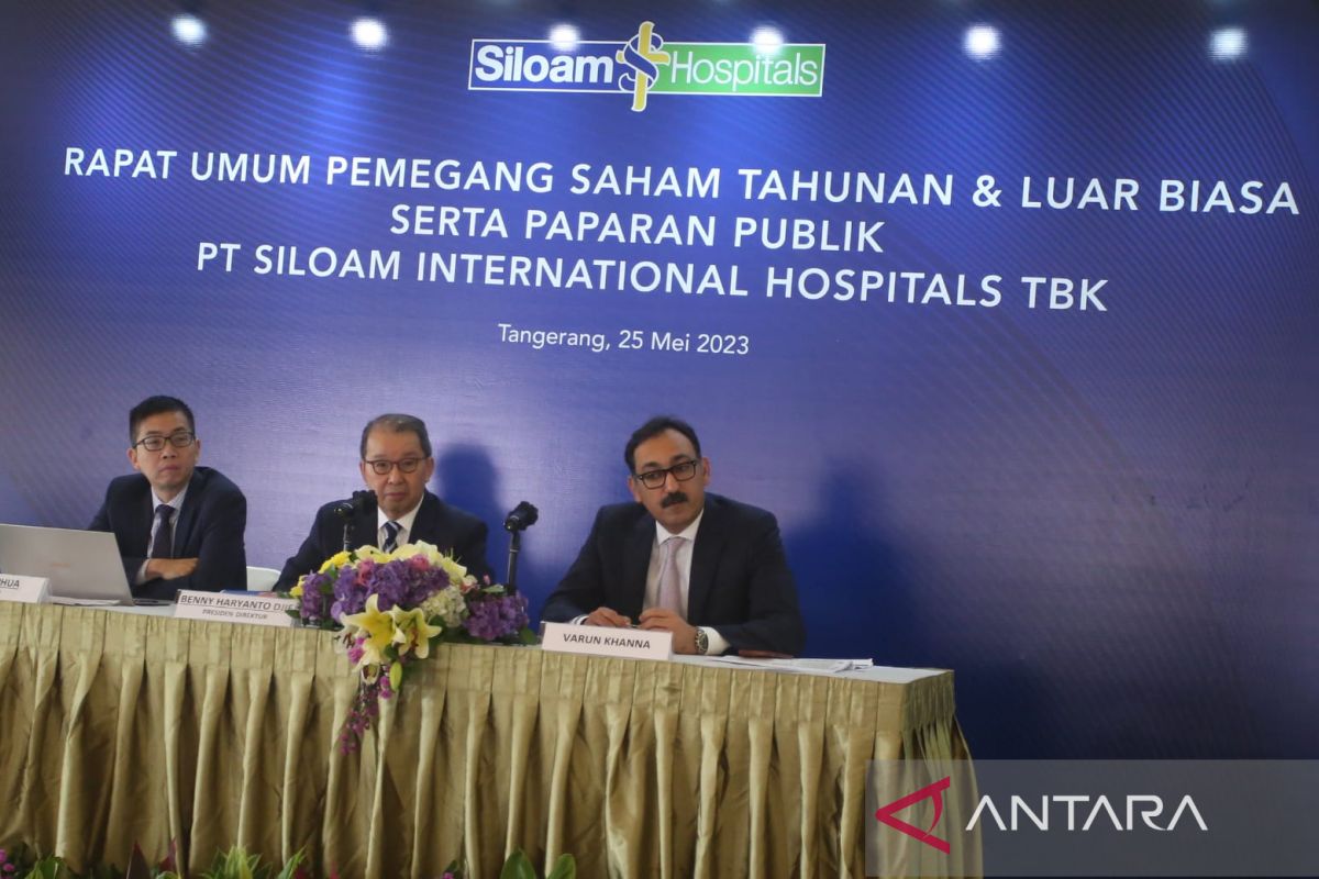 Siloam Hospital Tangerang menetapkan bagi dividen Rp255 miliar