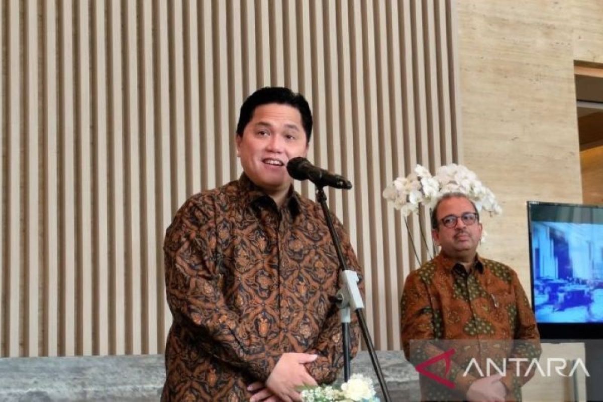 Menteri BUMN Erick Thohir siapkan menara kembar dukung pusat kota baru di Monas