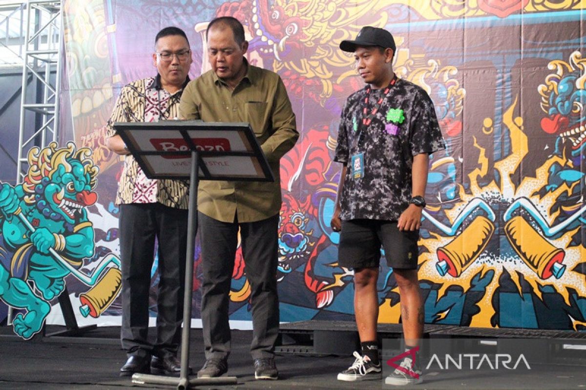 55 seniman  ikuti Festival Grafiti MOS kedua di Indaco Karanganyar