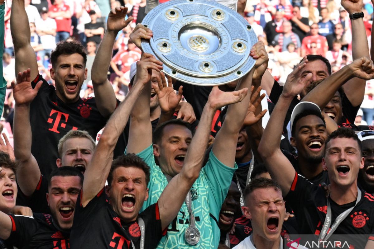 Bayern Muenchen juara Bundesliga 2022/23 secara dramatis