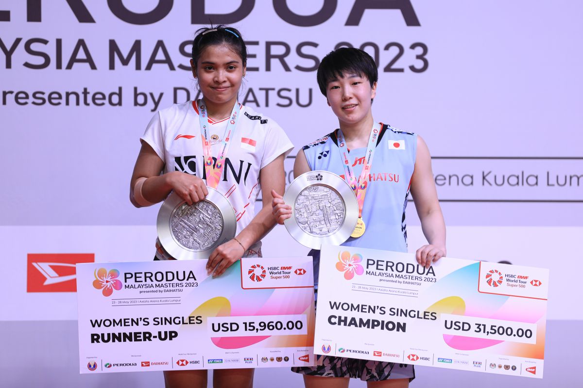 Bulu tangkis: tampil buruk, Gregoria gagal mendulang juara Malaysia Masters