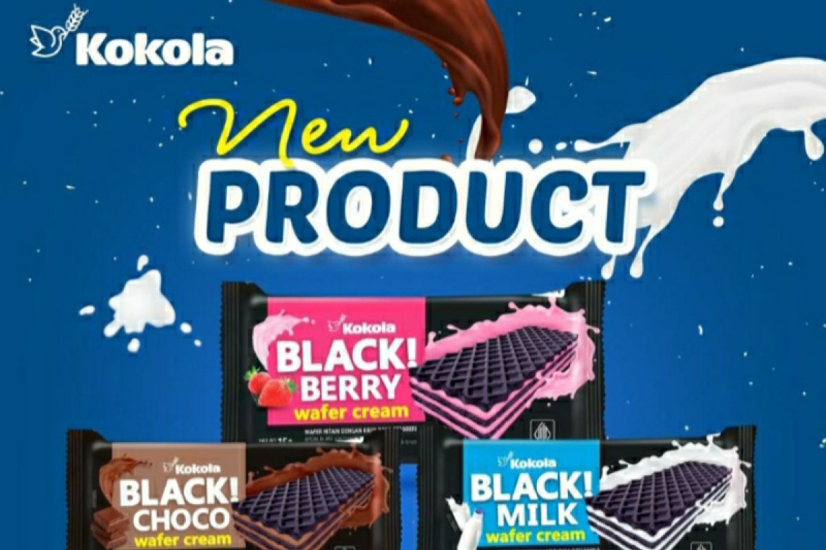 Biskuit Kokola hadirkan varian anyar Wafer Black!