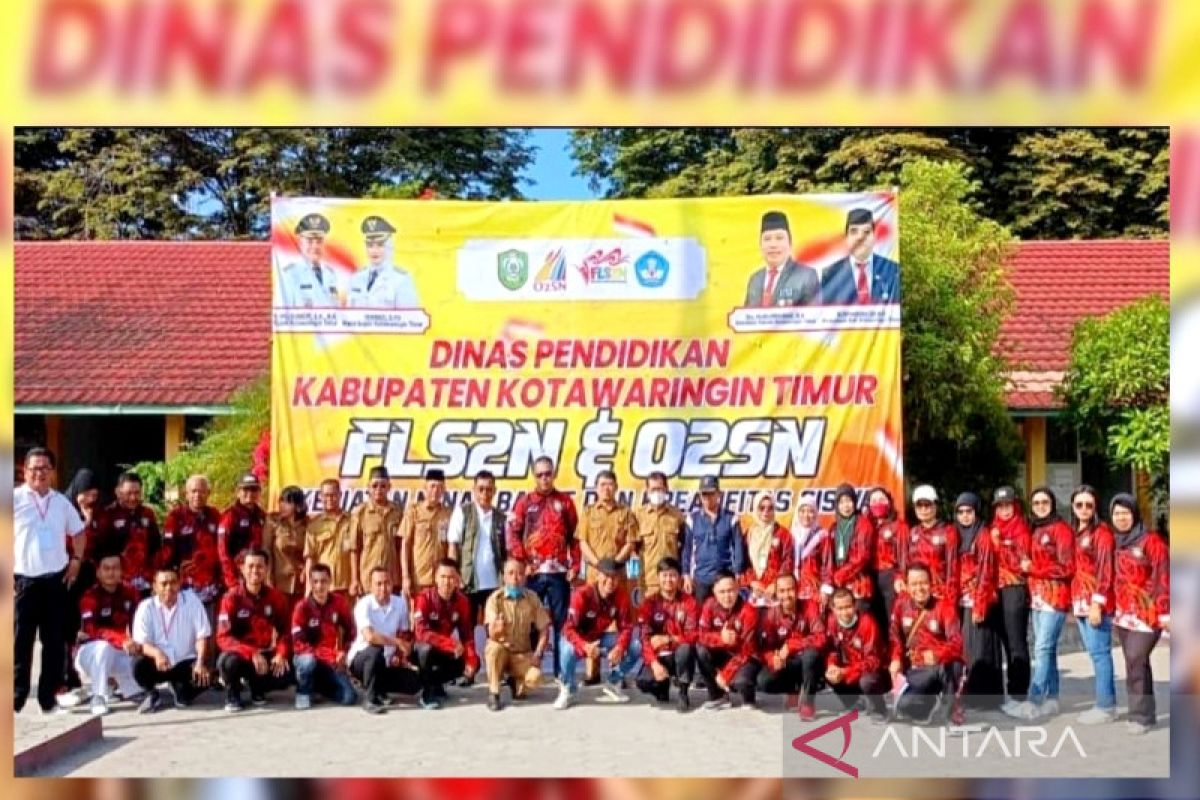 156 peserta bersaing di FLS2N dan O2SN SD Kotim