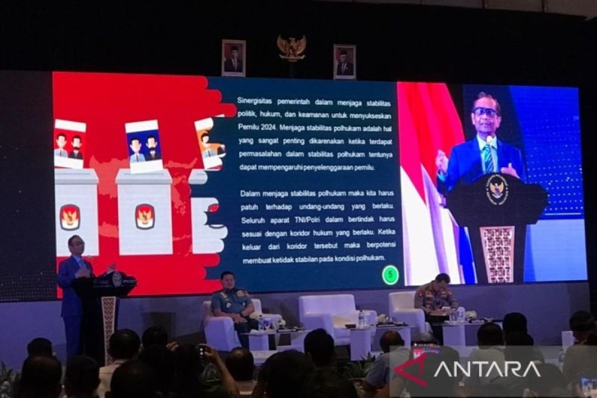 Mahfud MD klarifikasi ke MK soal putusan gugatan sistem pemilu