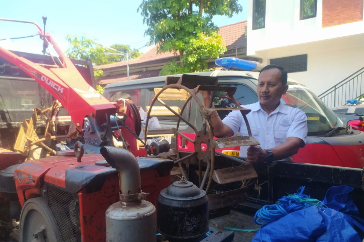 Polisi tangkap komplotan pencuri alat-alat pertanian