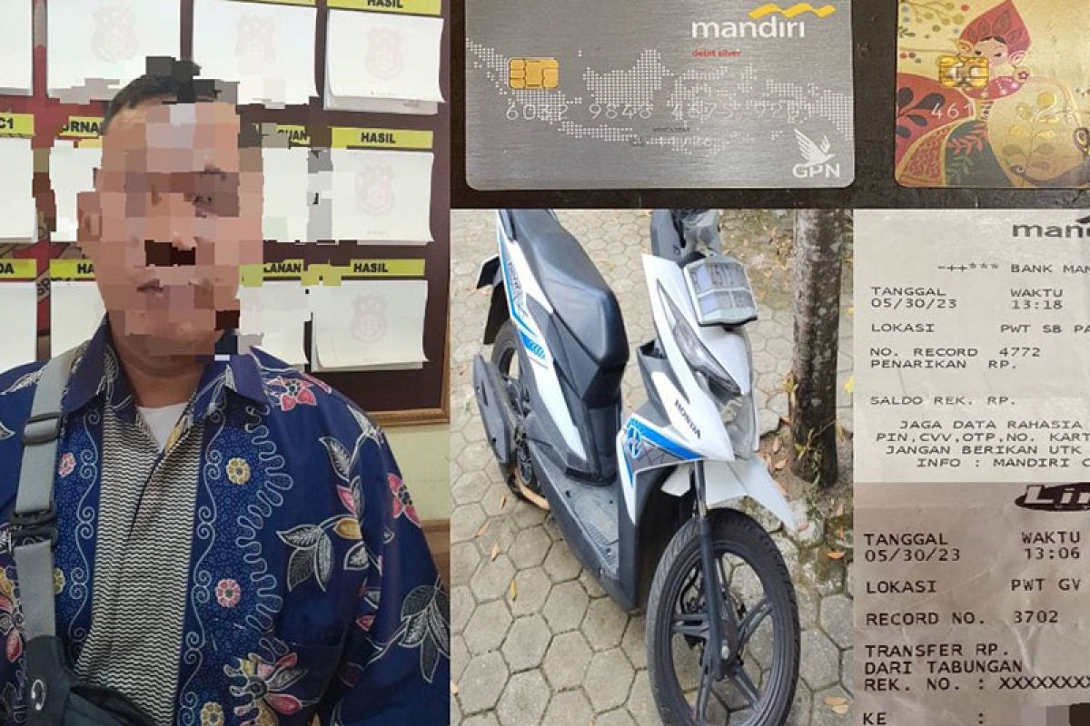 Waspada, kasus pencurian melalui kartu ATM tertinggal dibongkar polisi