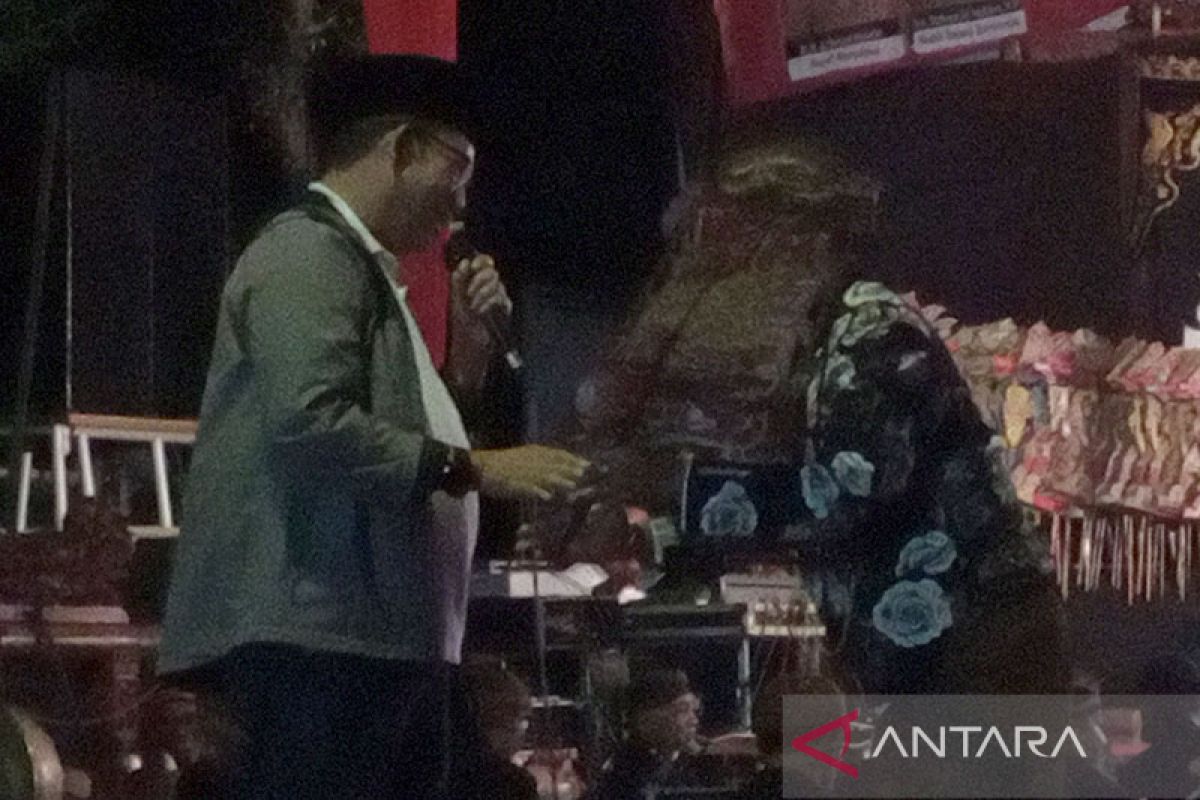 Pagelaran wayang kulit warnai Hari Lahir Pancasila dan Hardiknas di Banyumas