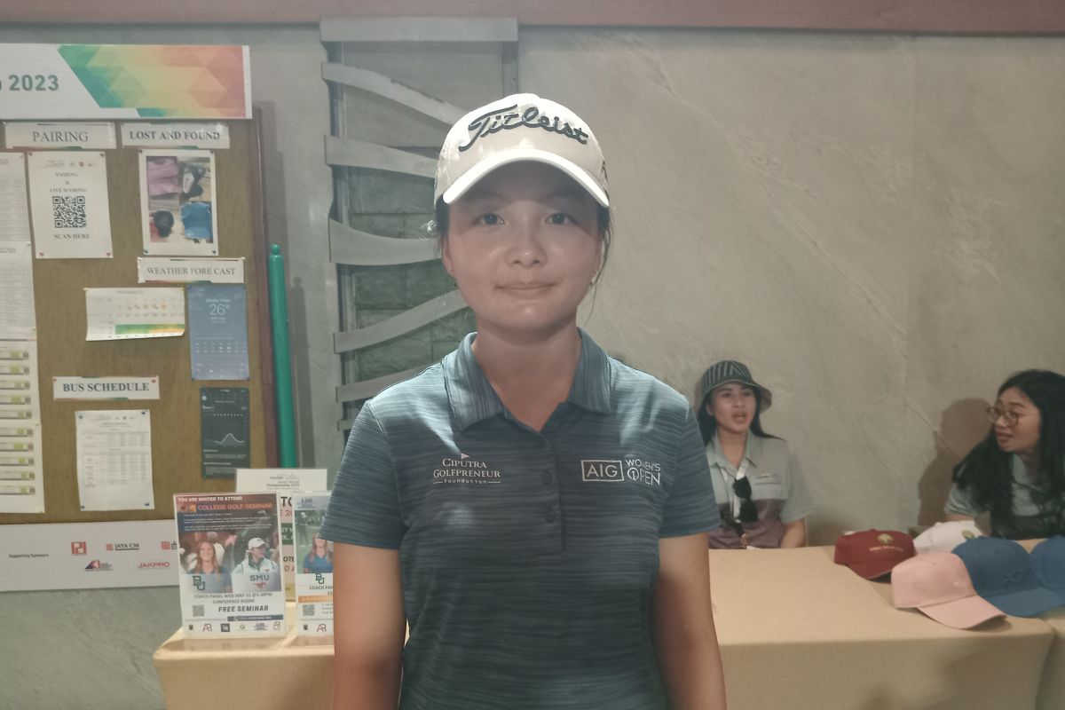 Pegolf Elaine posisi kedua  Junior World Championship 2023