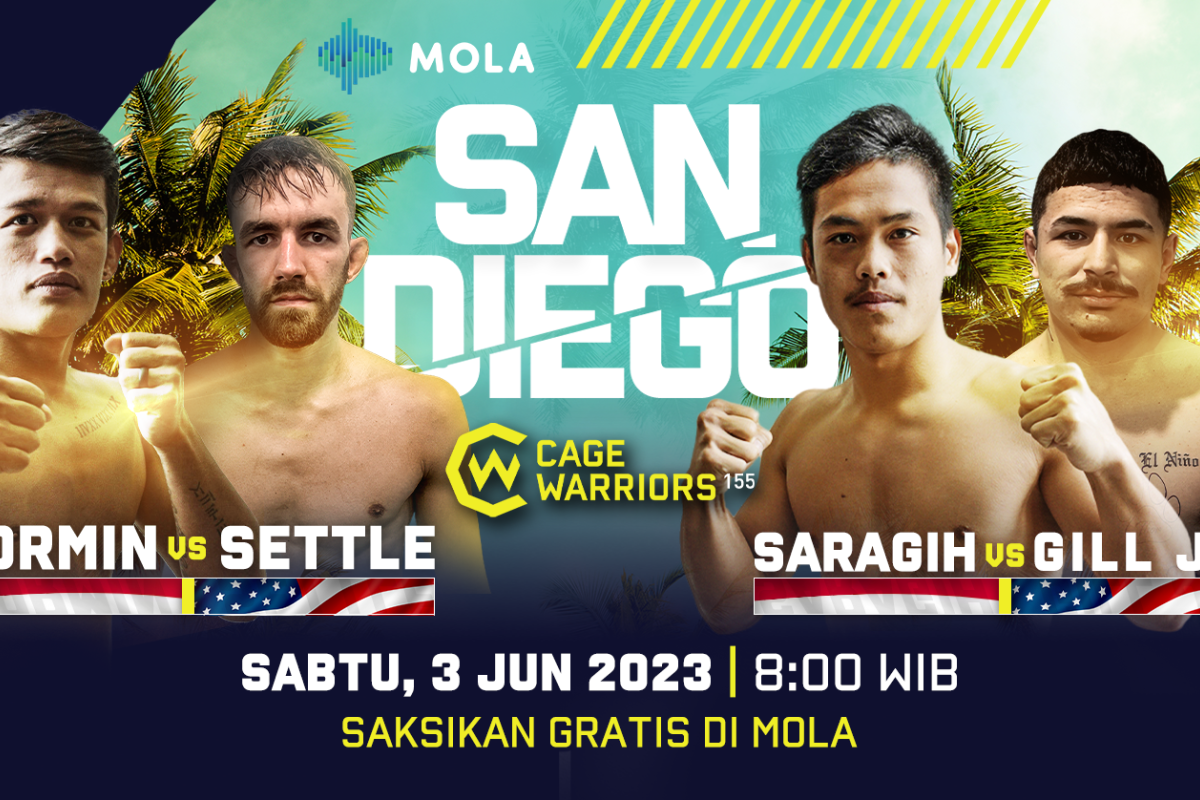 Dua petarung Indonesia berlaga di Cage Warriors 155