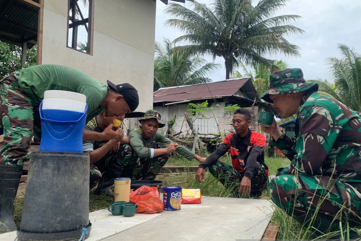 Satgas TMMD di Tarakan Terus Dongkrak Semangat Kerja