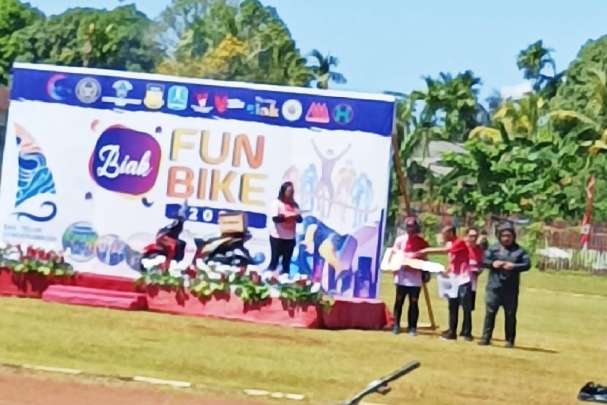 Dispar Biak Numfor sebut olahraga Fun Bike berdampak majukan sektor pariwisata