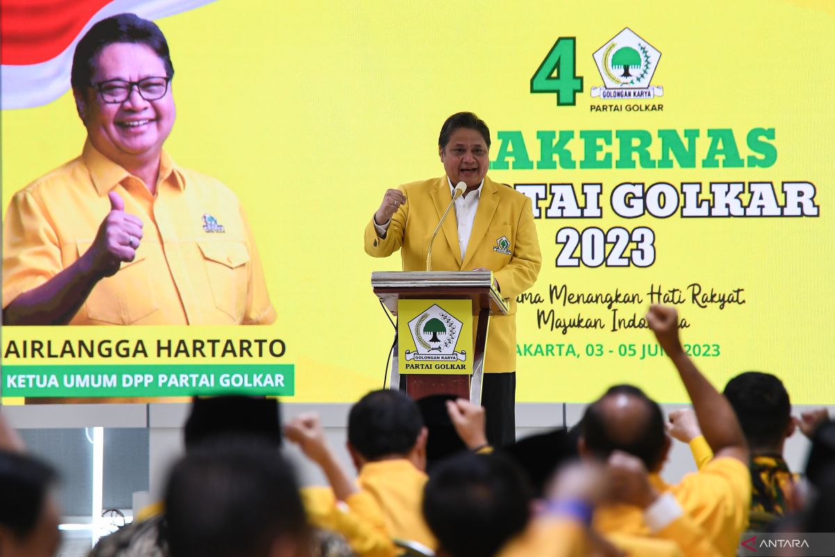 60 tahun Partai Golkar, Airlangga minta kader mencatat sejarah