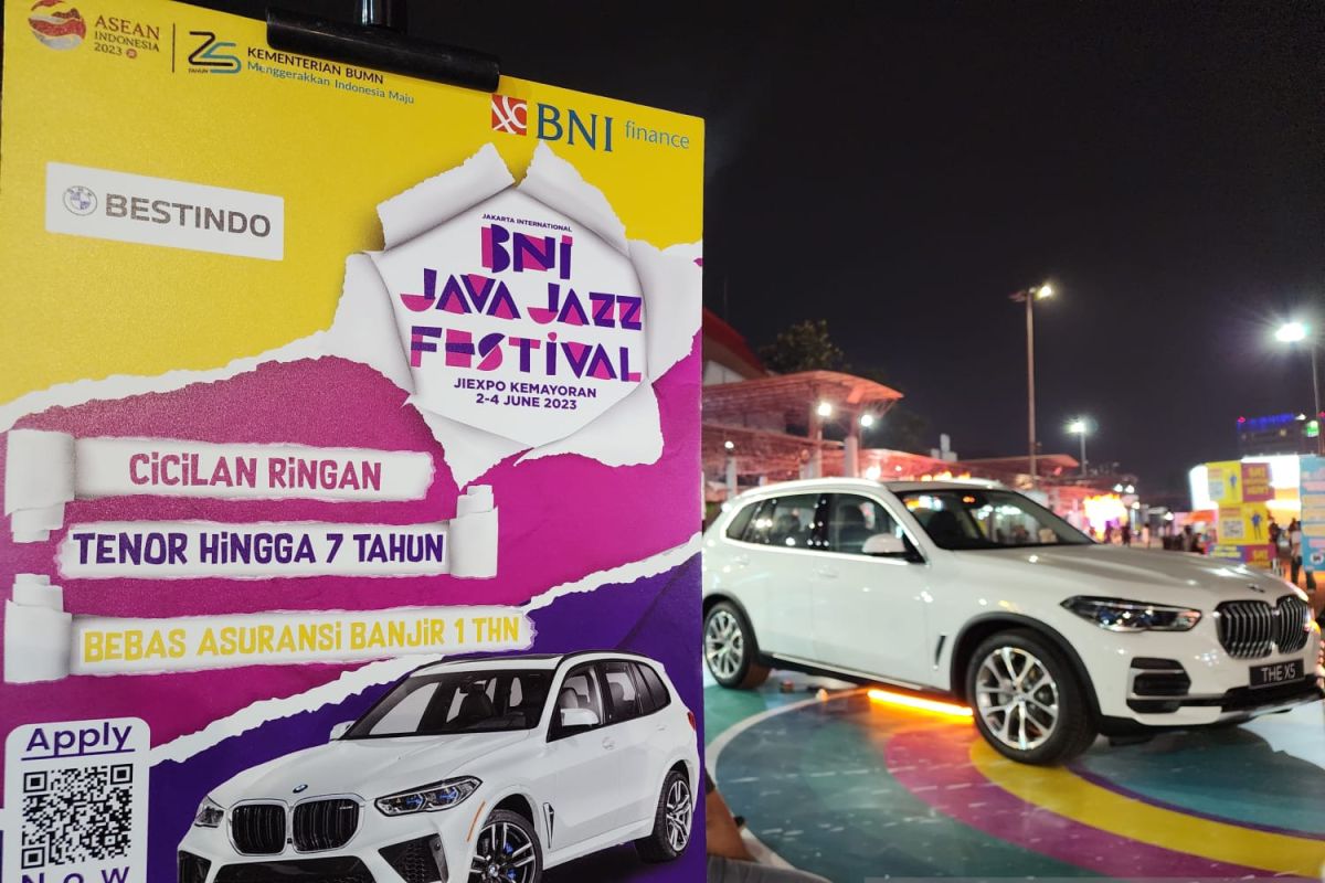 Ragam pilihan produk pada Java Jazz Festival 2023