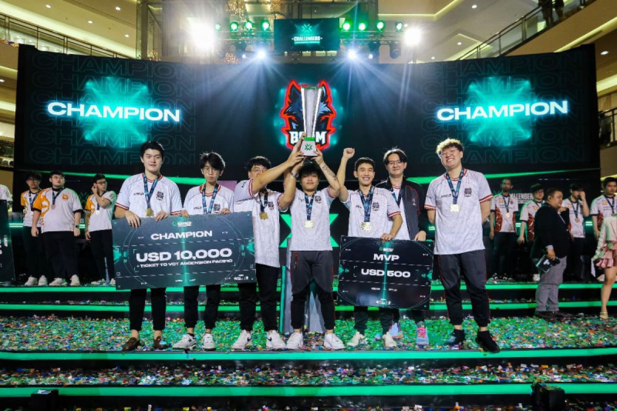 Boom Esports bersaing di Thailand usai juara Valorant Challengers