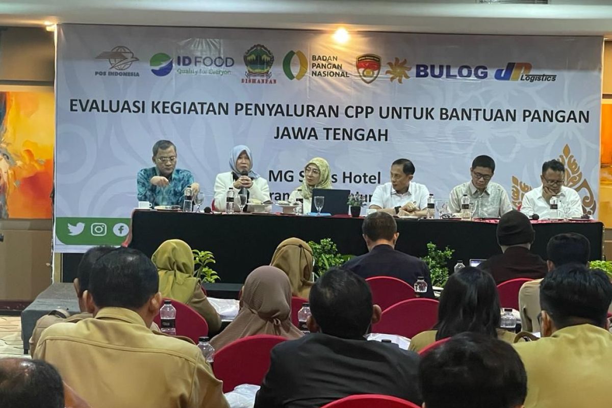 Penyaluran bantuan pangan di Jateng mencapai 100 persen