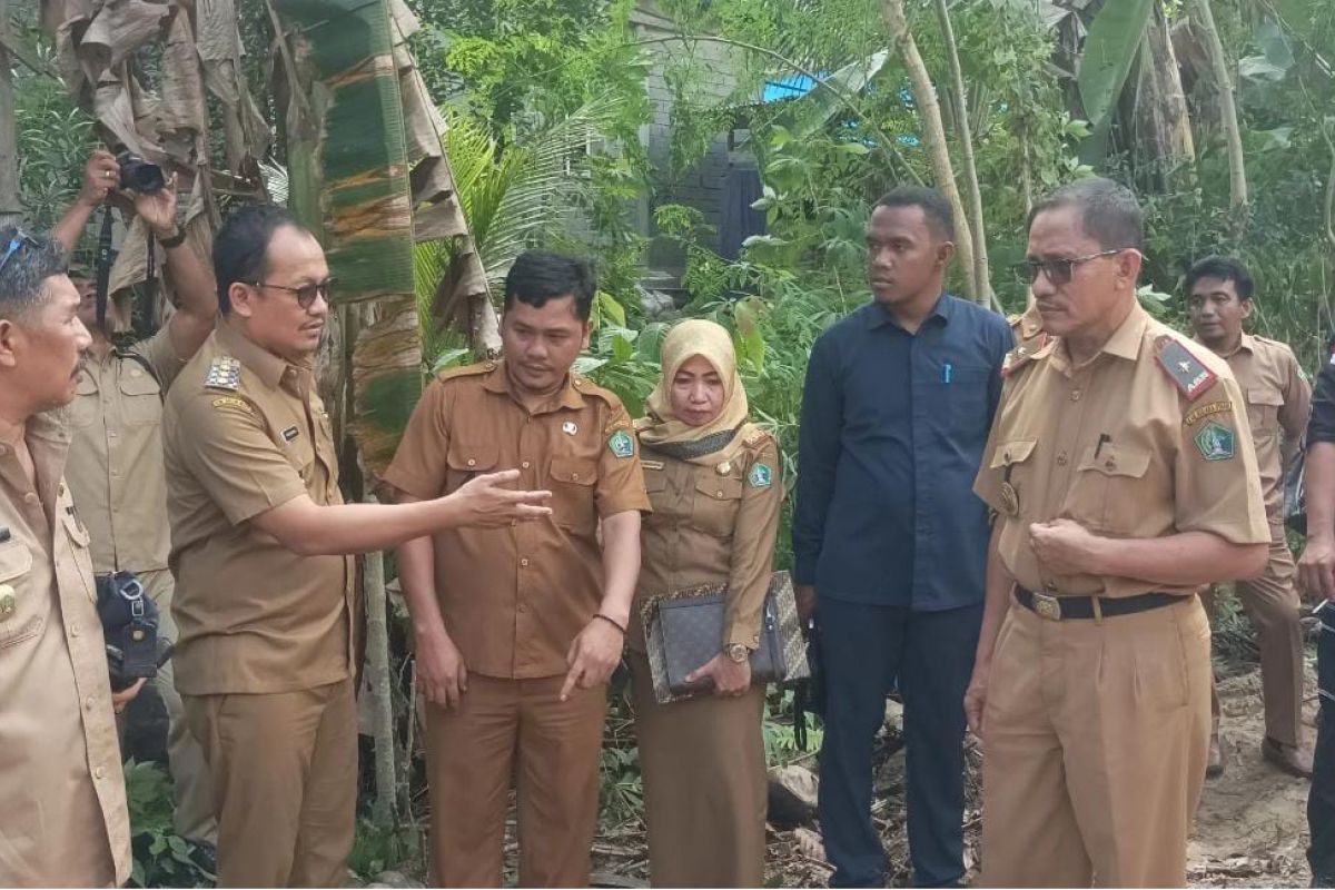 Pemkab Kolaka Utara bangun tujuh rumah korban tanah longsor