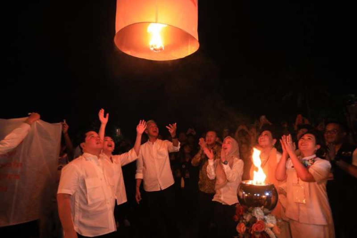 Asuransi: Tidak ada klaim masyarakat terkait lampion  Borobudur