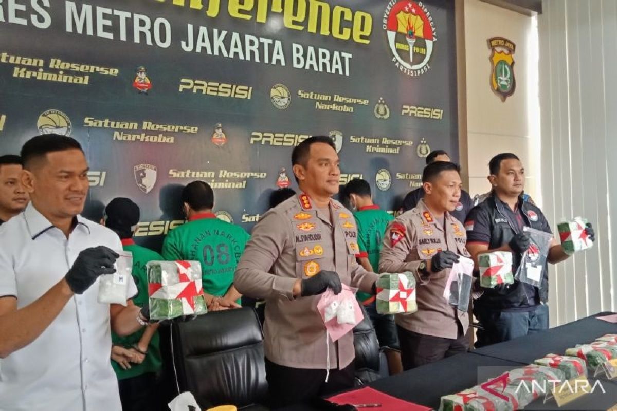 Polisi ungkap kasus peredaran 18,6 kilogram narkoba jenis sabu