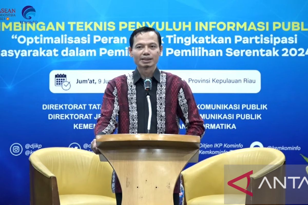 Kominfo jelaskan peran penting PIP untuk sukseskan pemilu serentak