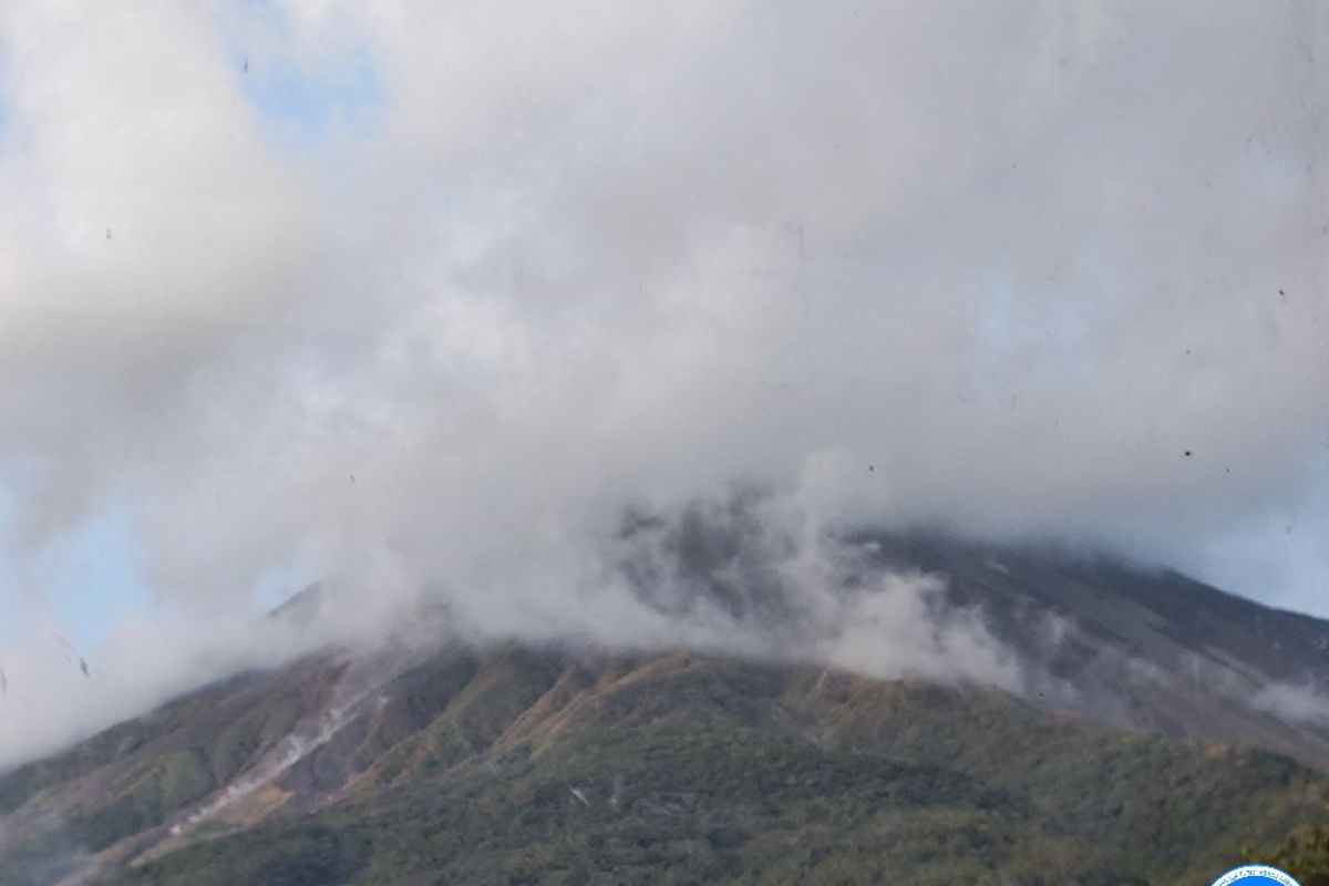 PVMBG ingatkan masyarakat waspadai guguran awan panas Gunung Karangetang