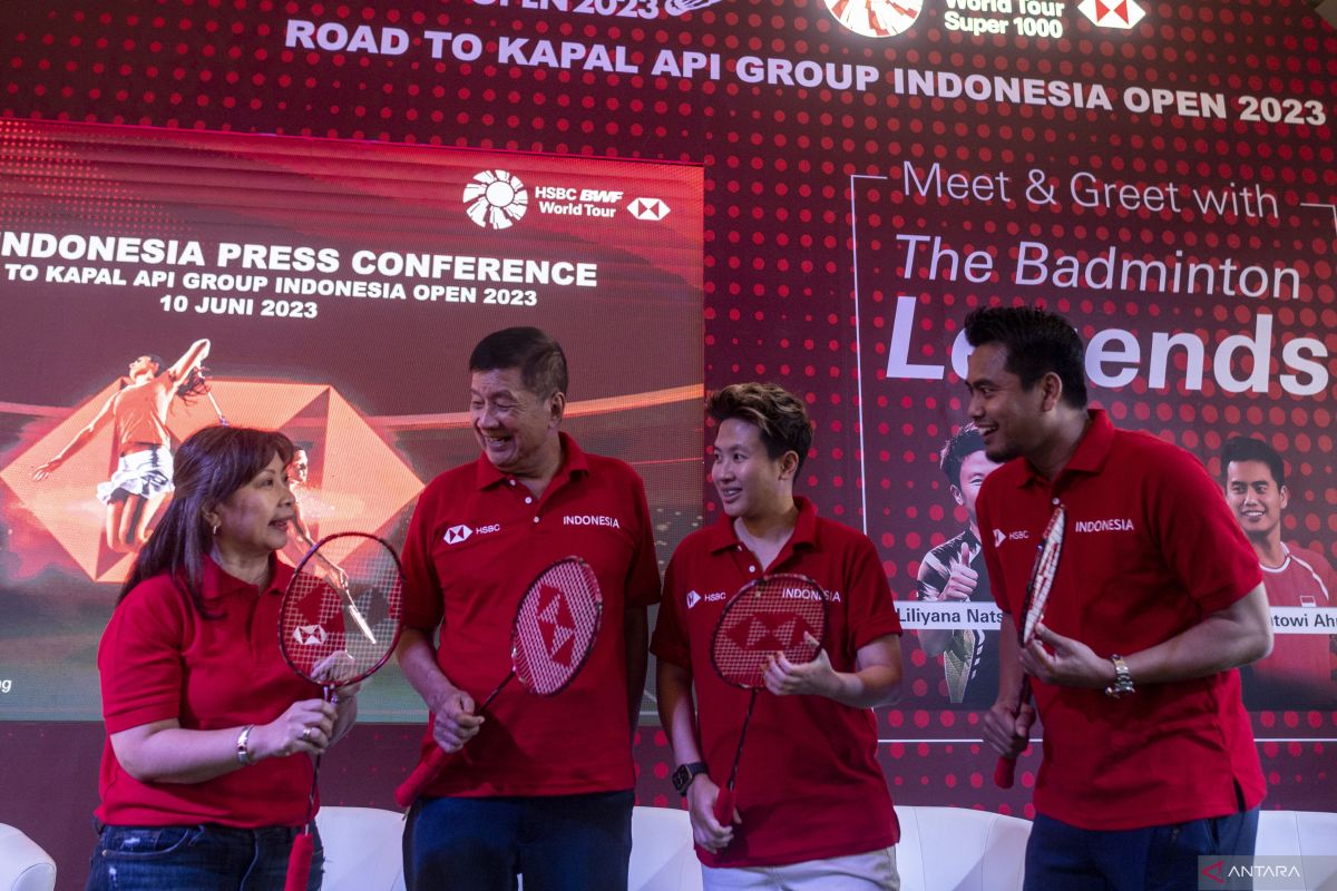 Jelang Indonesia Open 2023 diwarnai temu legenda