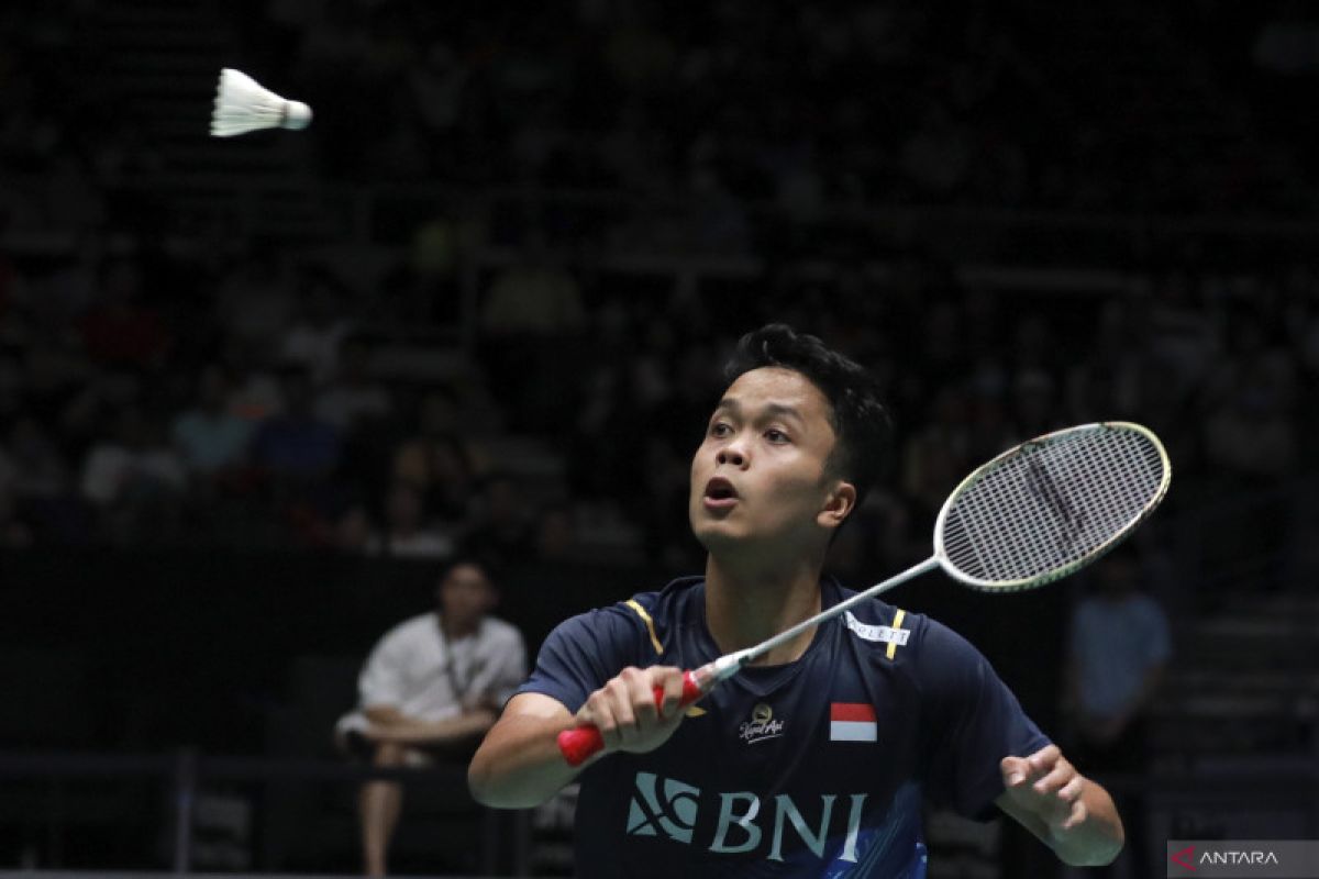 Ginting hingga The Daddies perebutkan tiket 16 besar Indonesia Open