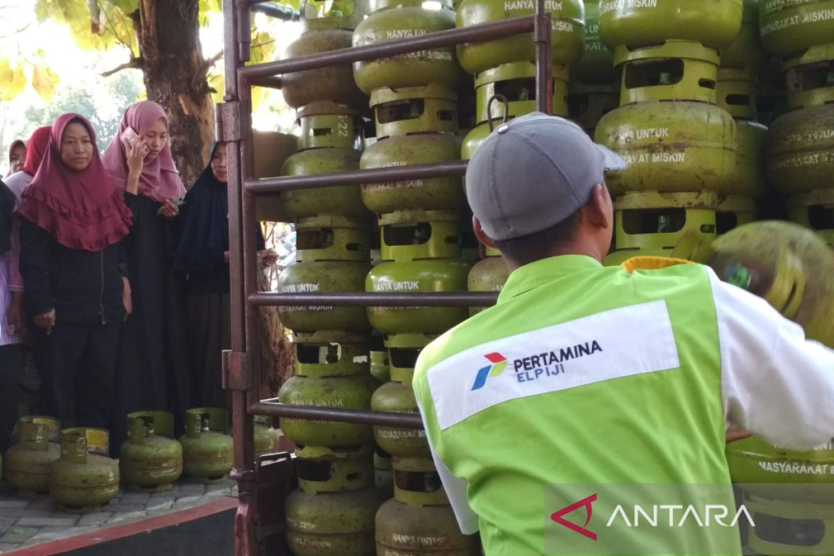 Pertamina mulai data konsumen elpiji 3 kg di Kudus secara digital