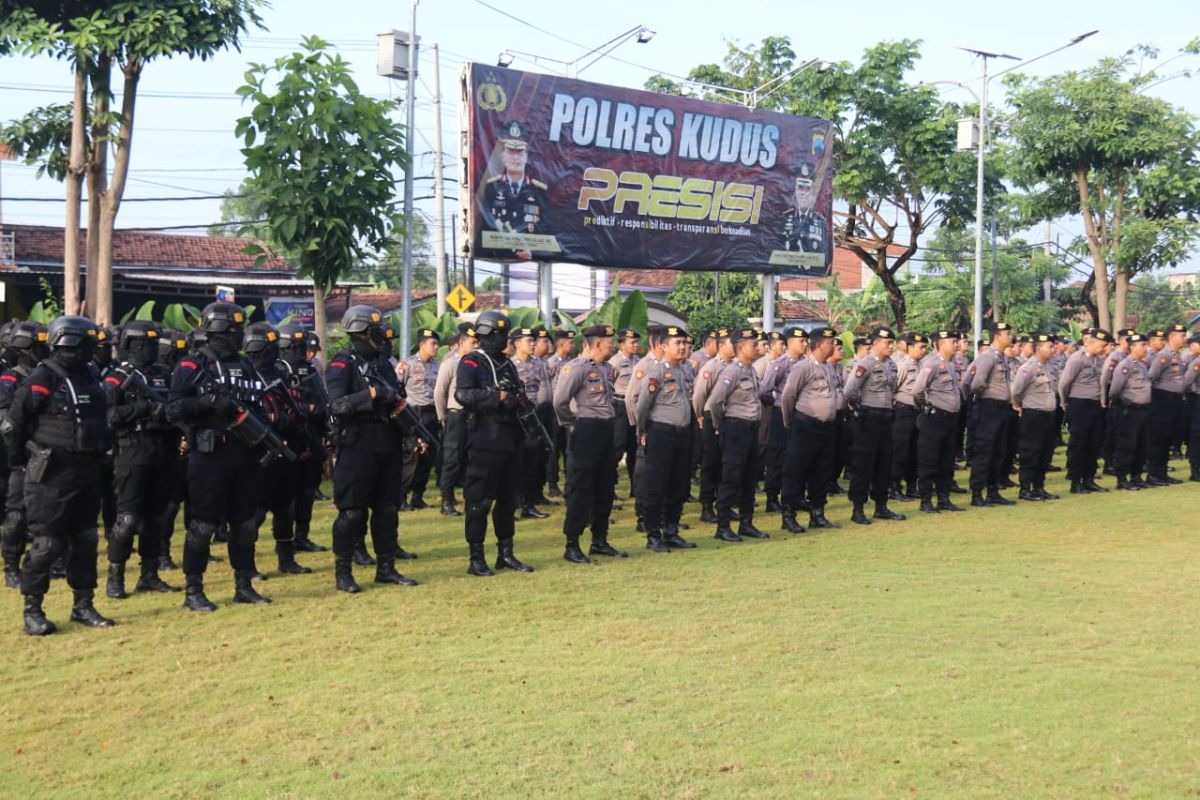 Pengamanan pilkades, Polres Kudus siagakan 301 personel gabungan