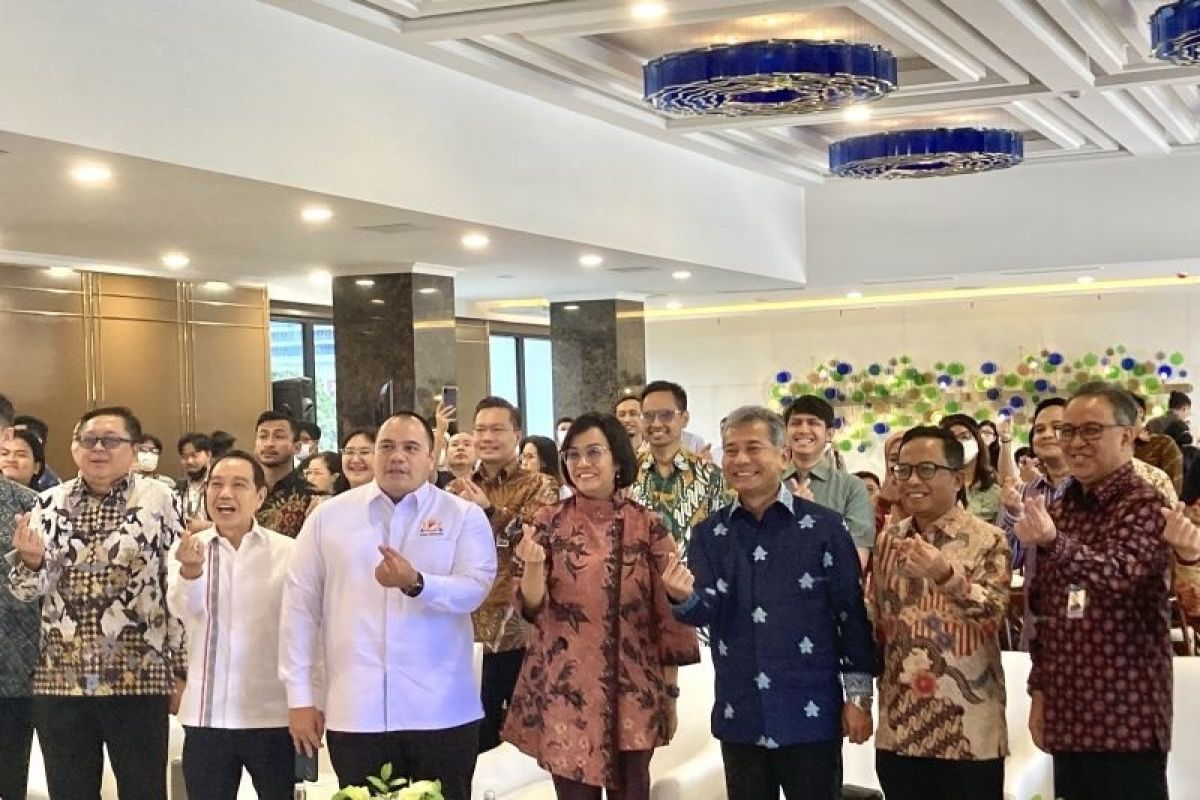 Menkeu Sri Mulyani sebut sektor keuangan jadi indikator kesuksesan Indonesia Emas 2045