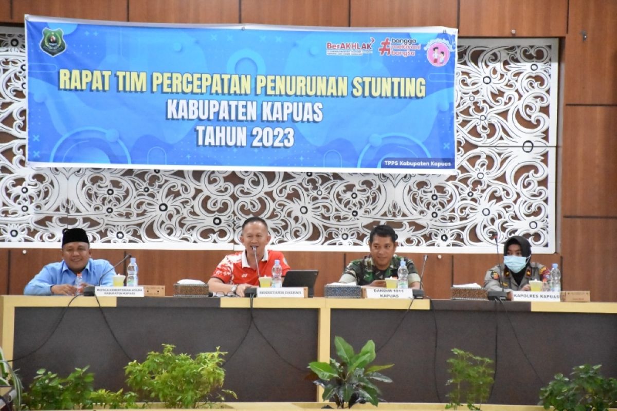 Camat di Kapuas diperintahkan bantu percepatan penurunan stunting