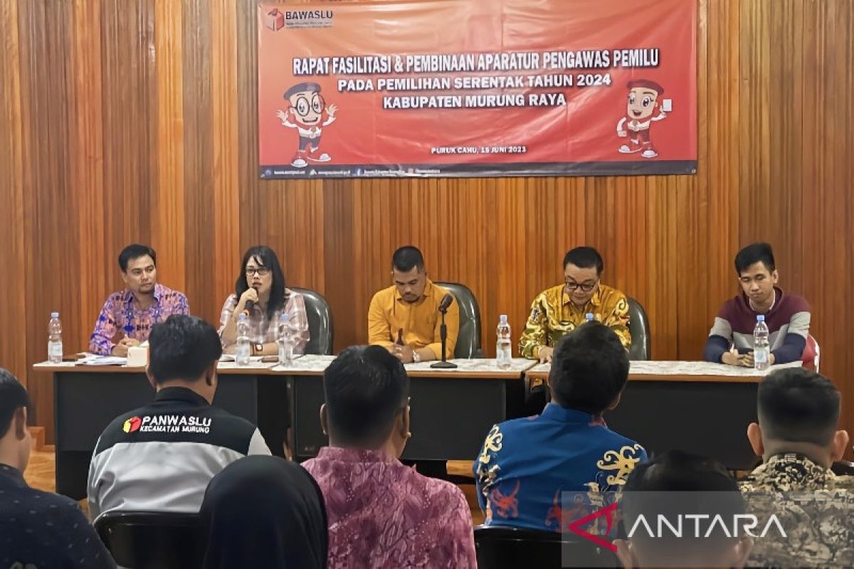 Bawaslu Murung Raya tingkatkan kapasitas aparatur pengawas pemilu kecamatan