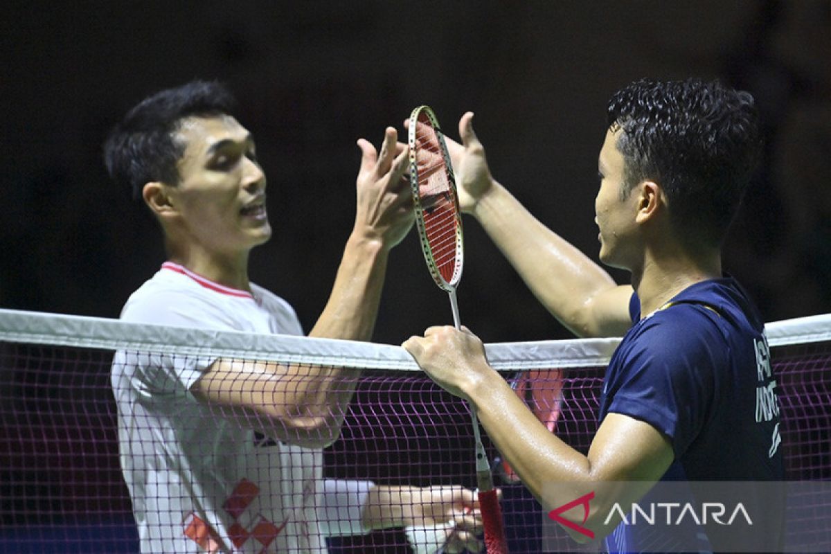 Ginting dibekuk, Jonatan Christie juarai All England 2024