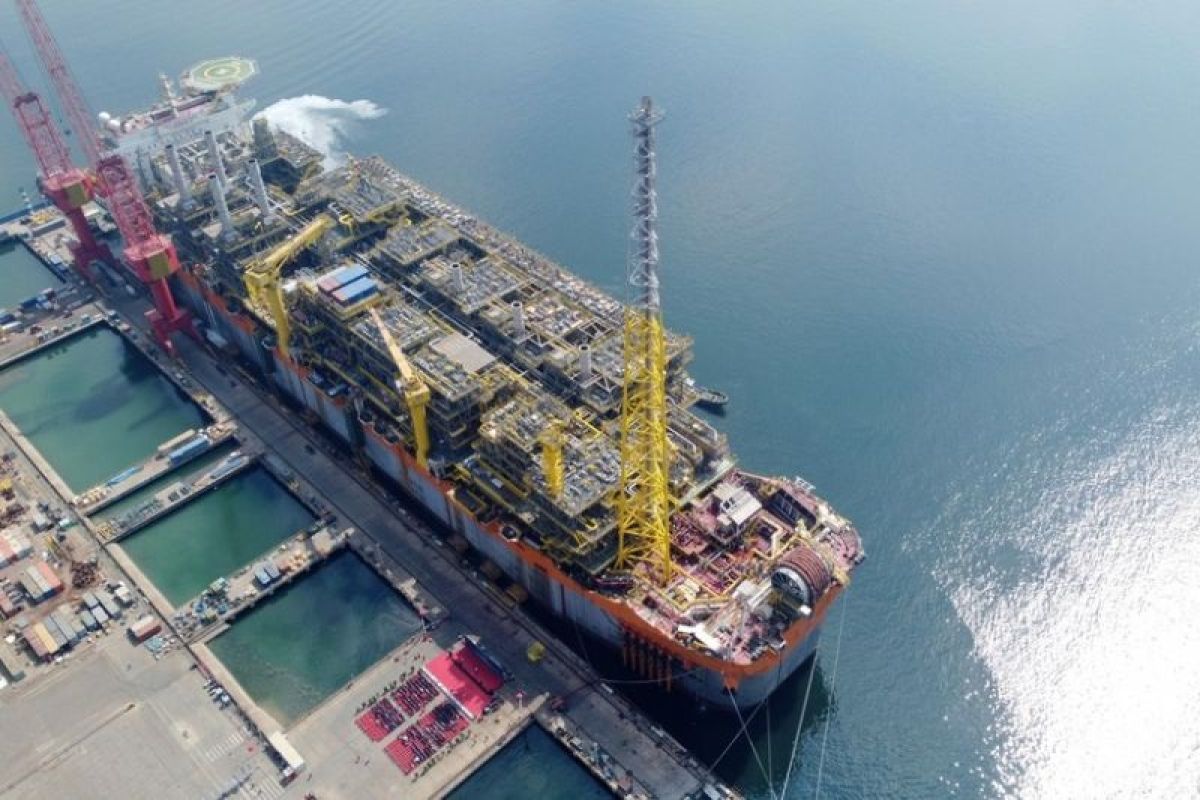 Kapal FPSO terbesar rakitan China dikirim ke Brasil