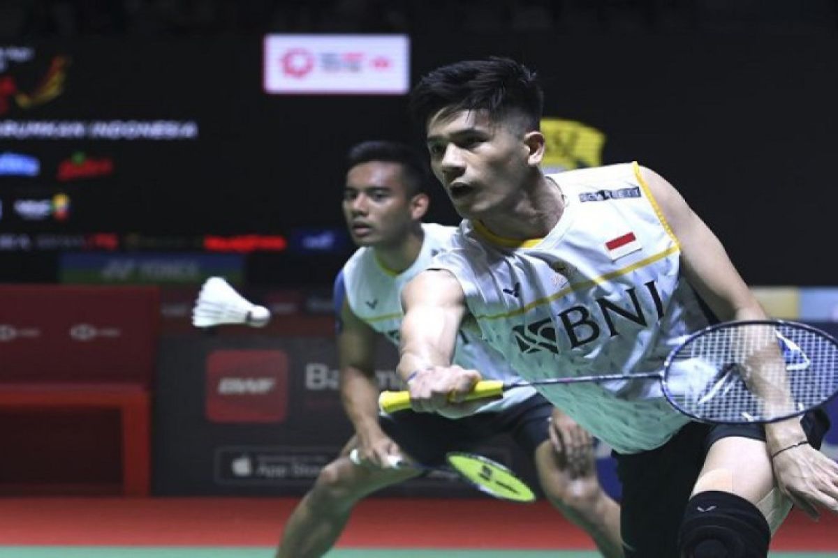 Pram/Yere dan Ginting bertahan ke babak semifinal Indonesia Open 2023