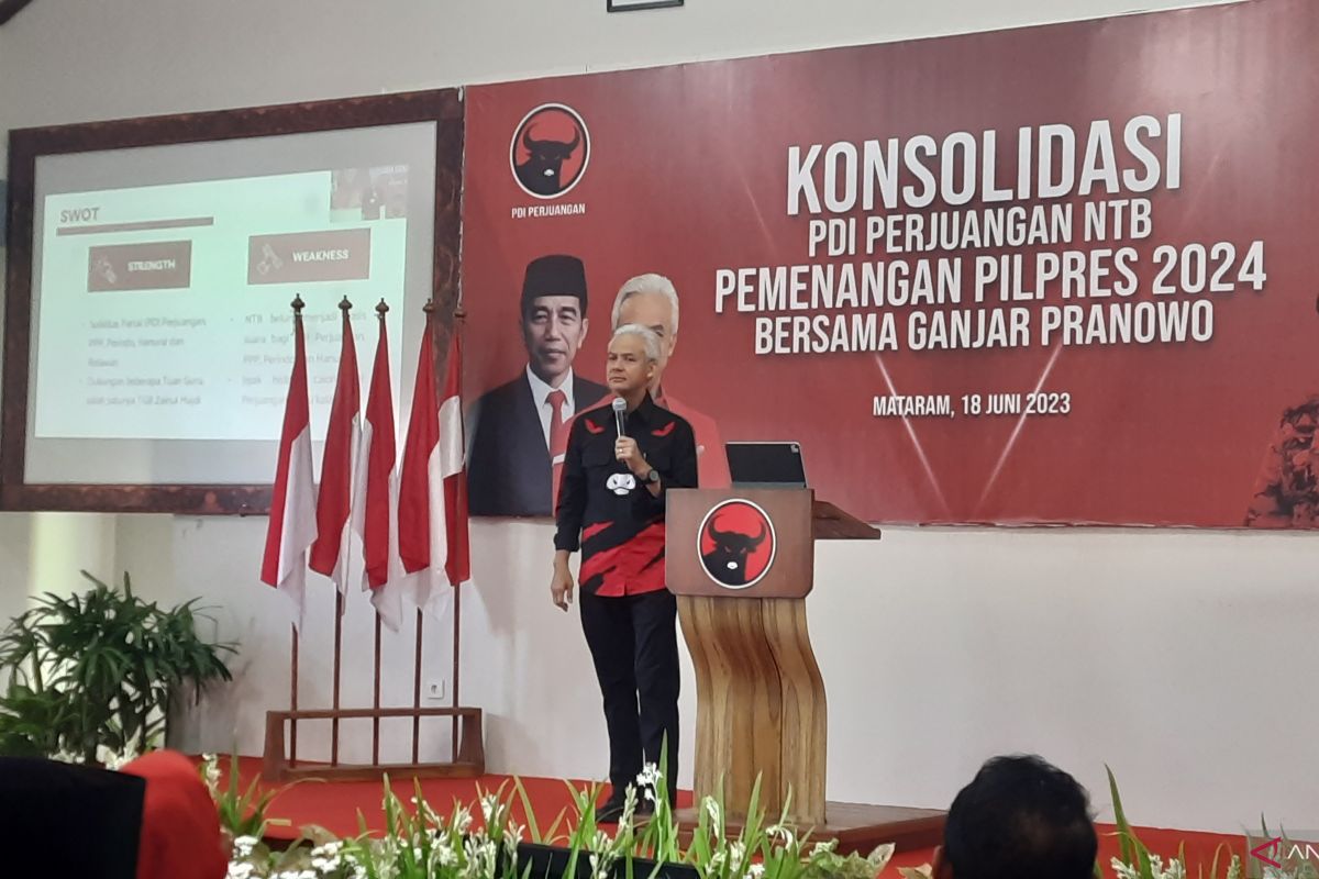 Ganjar Pranowo meminta struktur partai kawal suara di TPS