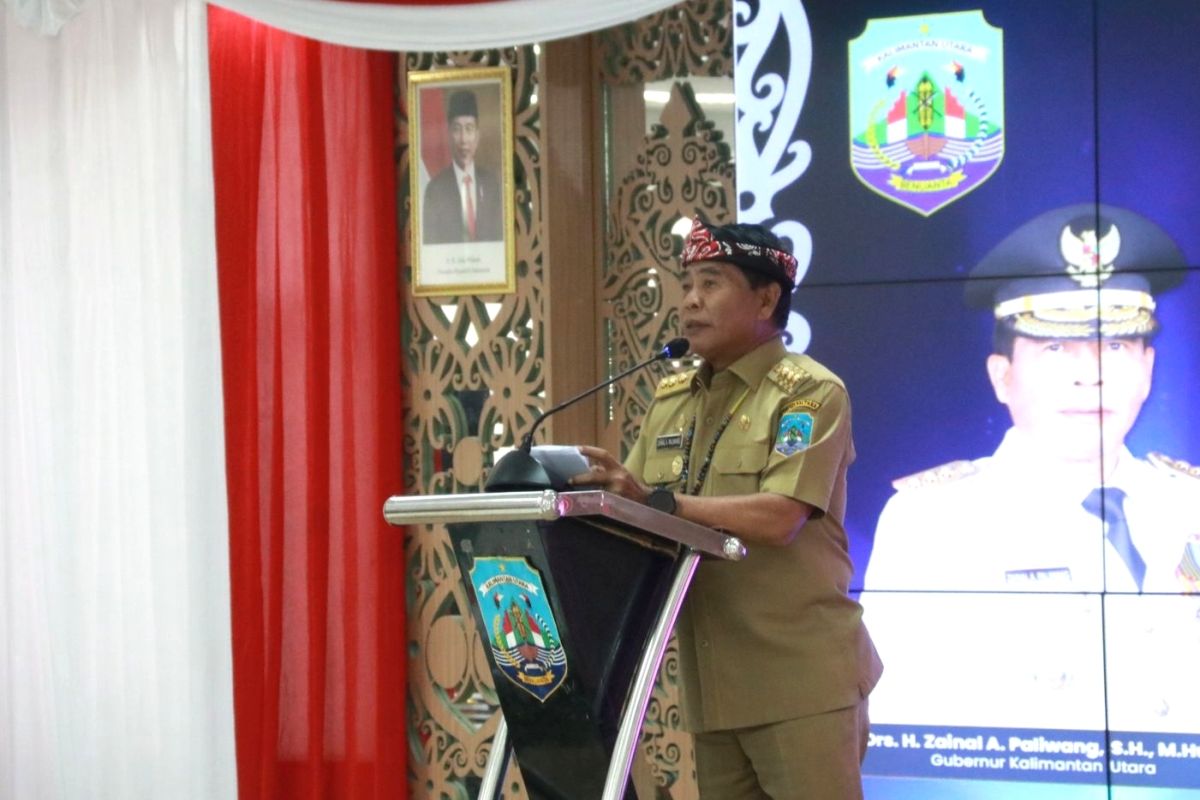 Rapat kerja dan evaluasi pemerintah desa se-Kalimantan Utara 2023