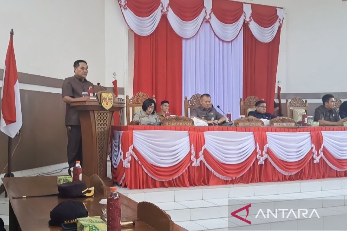 DPRD sampaikan belasan rekomendasi terhadap LKPj Bupati Gumas 2022