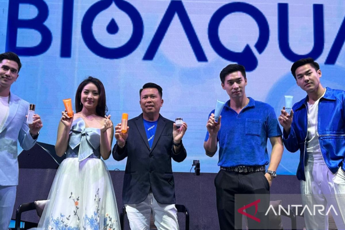 Verrel Bramasta jadi duta produk Bioaqua