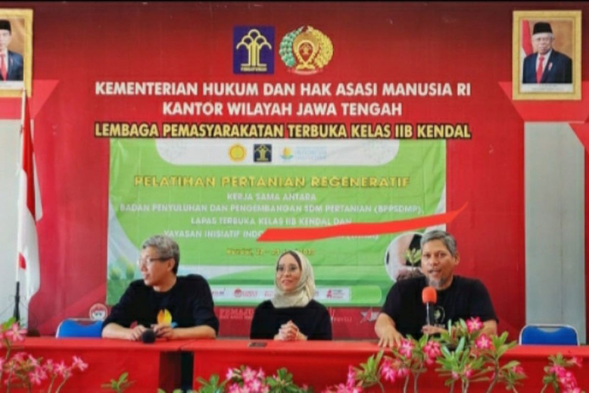 Pertama di RI, Lapas Terbuka Kendal tuntaskan ToT pertanian regeneratif