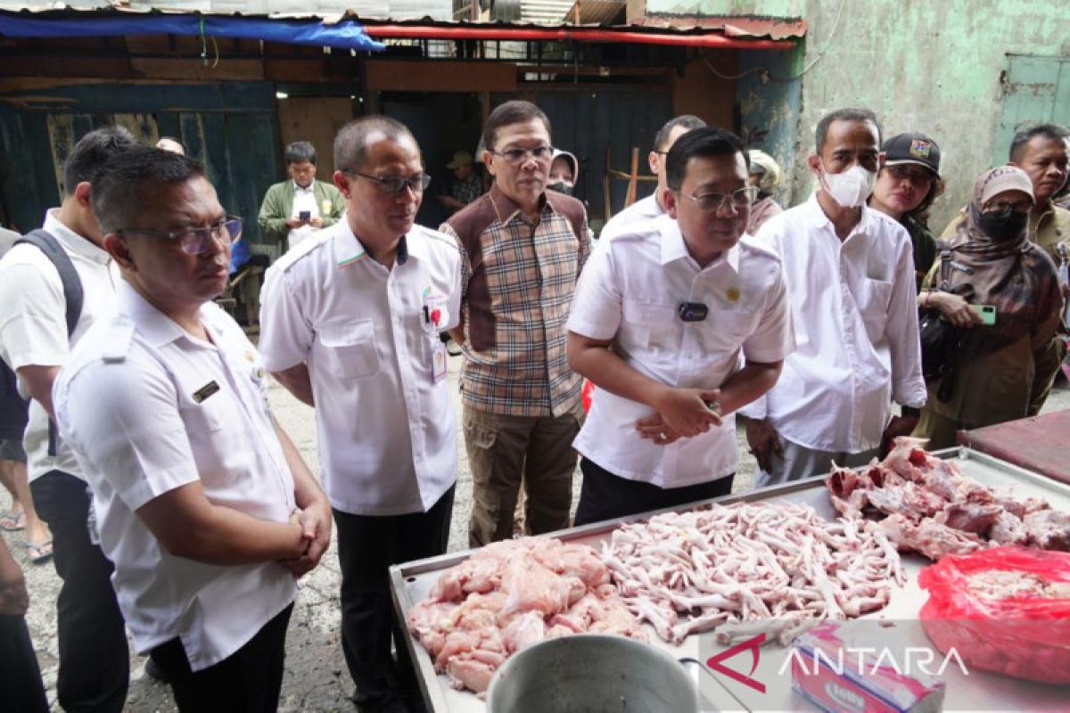 Bapanas: Harga ayam di pasar Palmerah Jakarta masih normal