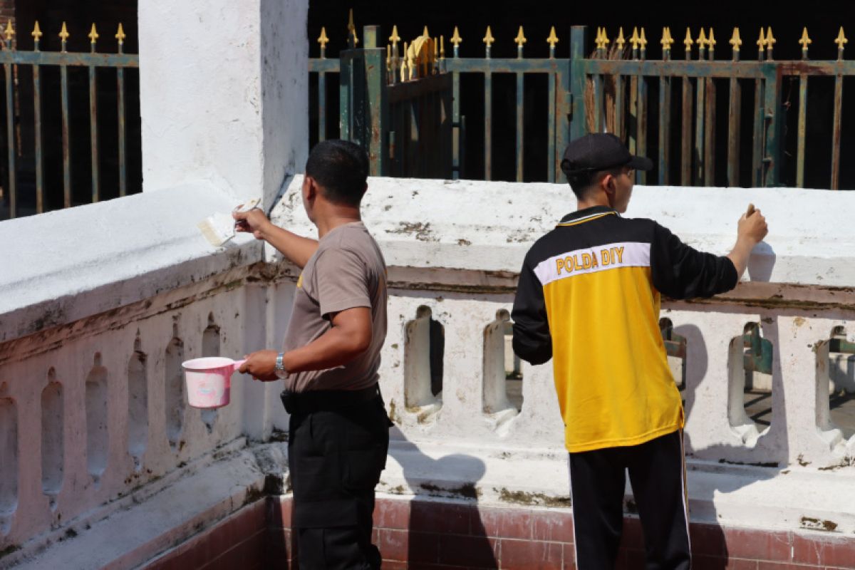 Polres Bantul revitalisasi situs budaya sambut Hari Bhayangkara