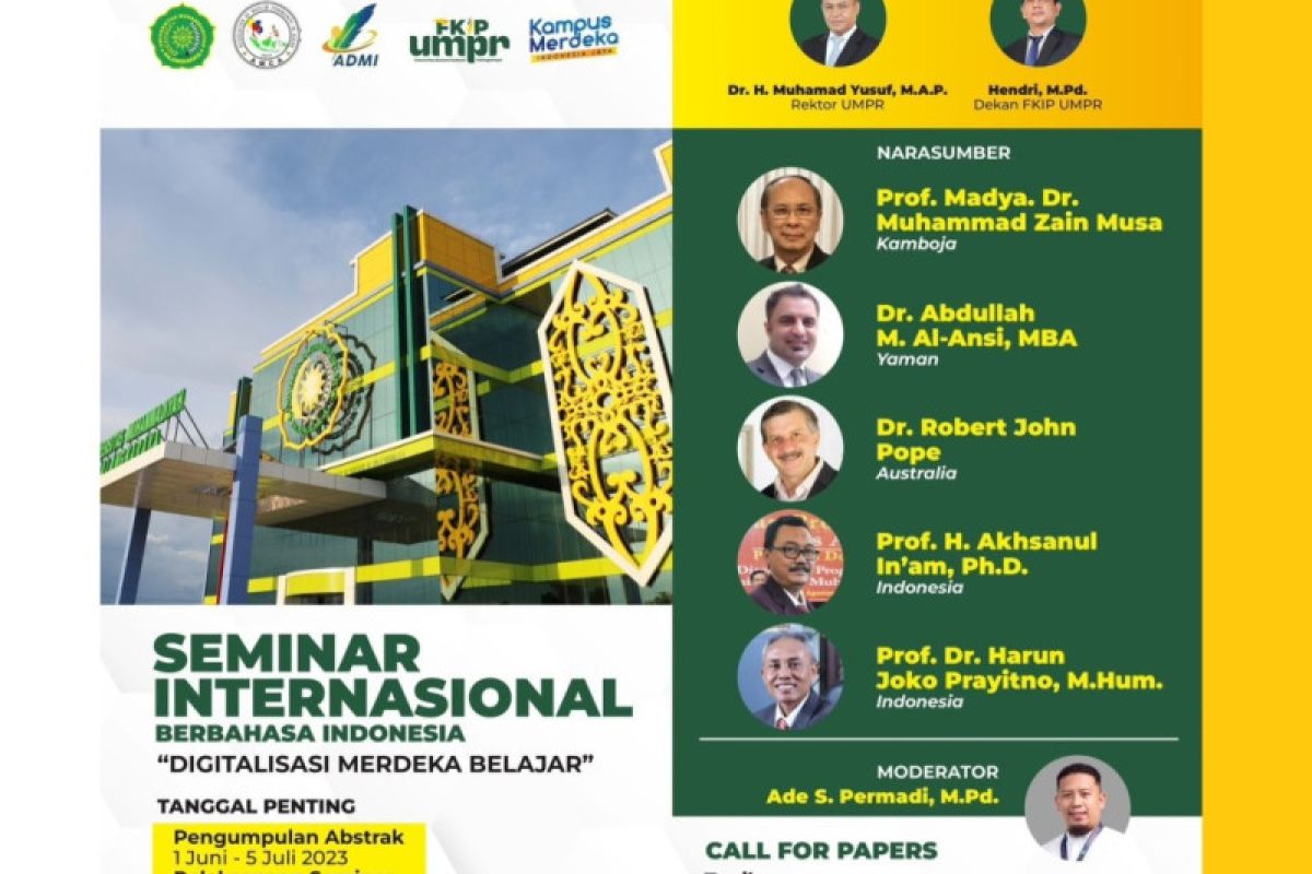 FKIP UMPR dan ADMI bekerja sama seminar internasional empat negara