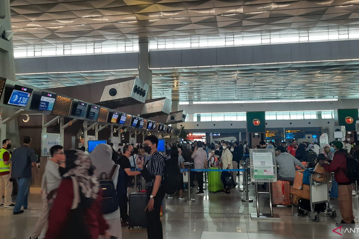 Pergerakan penumpang Bandara Soetta capai 150.740 orang