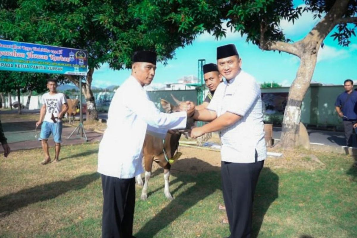 Korem 162/WB gelar Salat Idul Adha