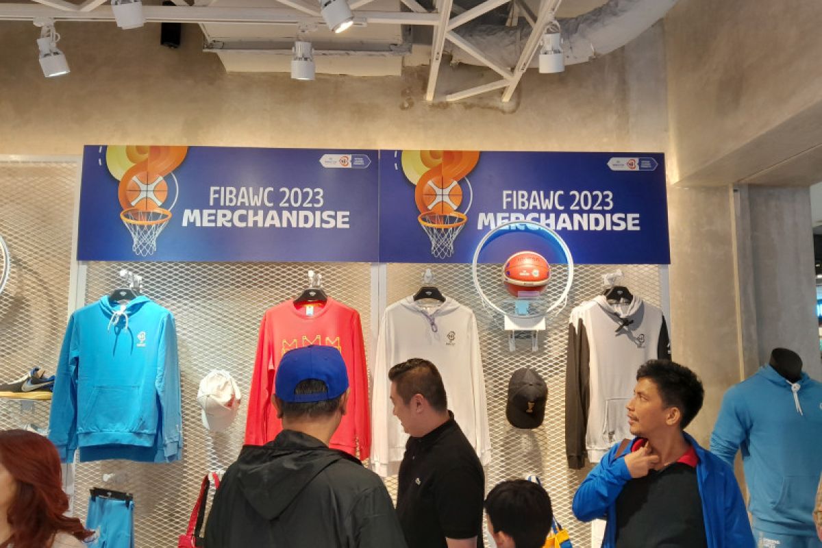 Merchandise resmi FIBA World Cup 2023 mulai dijual