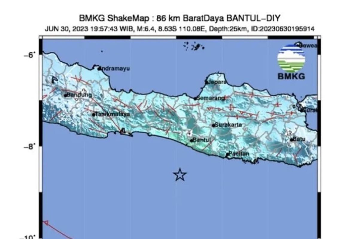 Seorang warga Bantul meninggal akibat gempa M 6,4