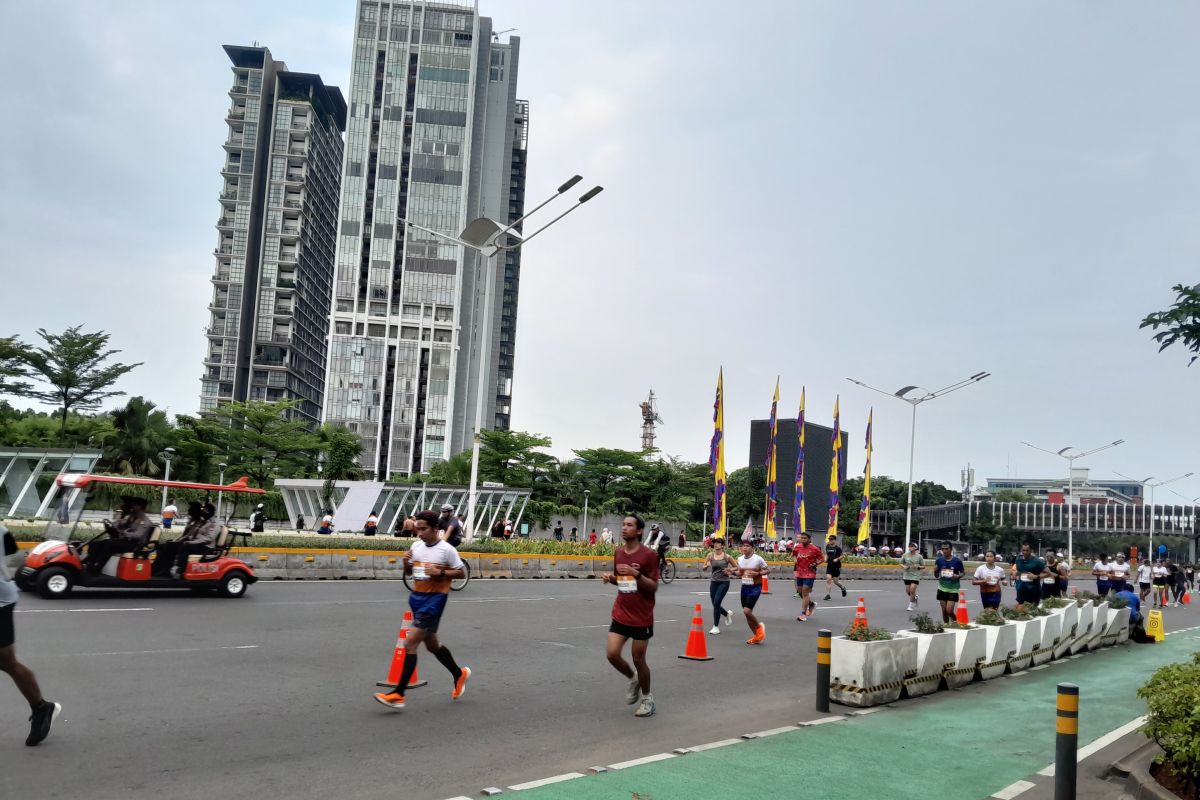 Dito harap LPS Monas Half Marathon masuk klasifikasi internasional