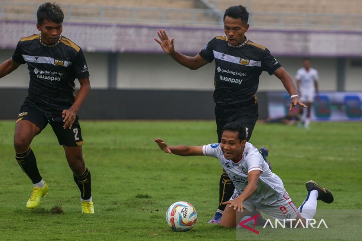 Dewa United lolos ujian pertama kalahkan Arema FC 1-0